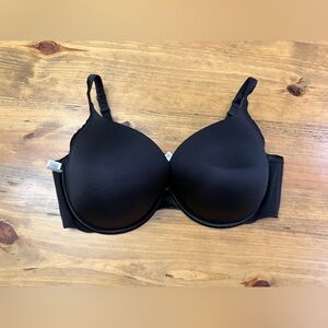 Cacique Smooth Boost Plunge Bra in black NEW